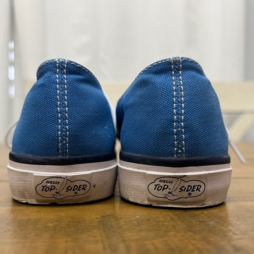 Blue Sperry Top-Sider Sneakers Size 6.5 - Picture 9 of 14